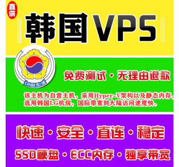 韩国VPS配置2048M申请，搜索引擎主页